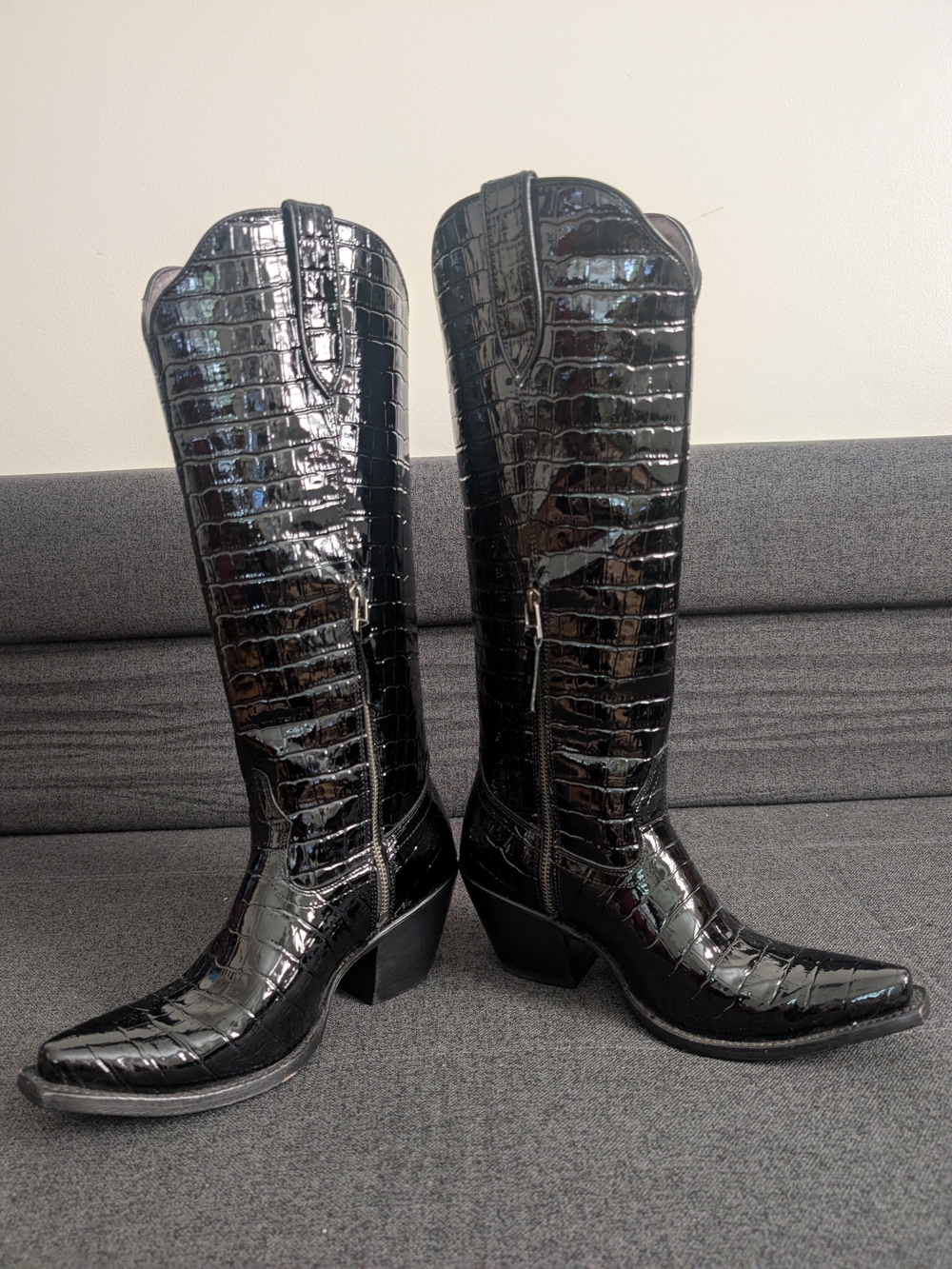 Ariat Casanova Luxe Caviar Croc Print - Picture 9 of 11